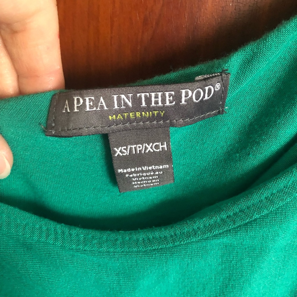 One Shoulder Maternity Top